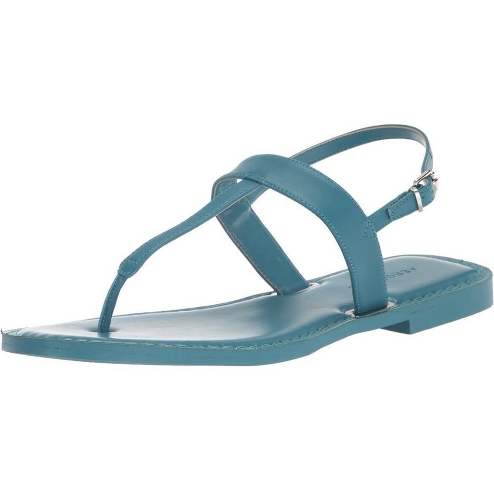 Aerosoles Women's Cherry Flat Sandal Natural 7 Wide​​